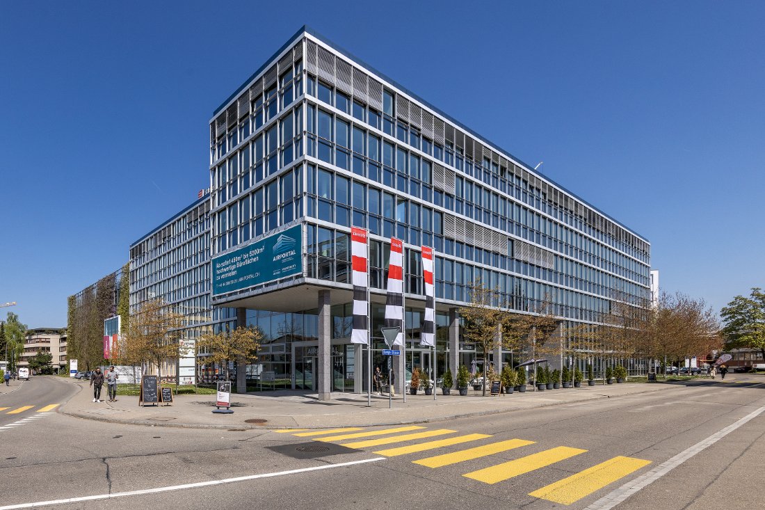 The Airportal building in Glattbrugg